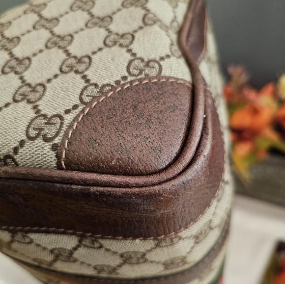 Authentic Vintage Gucci Sherry Line Boston Bag - Picture 7 of 14